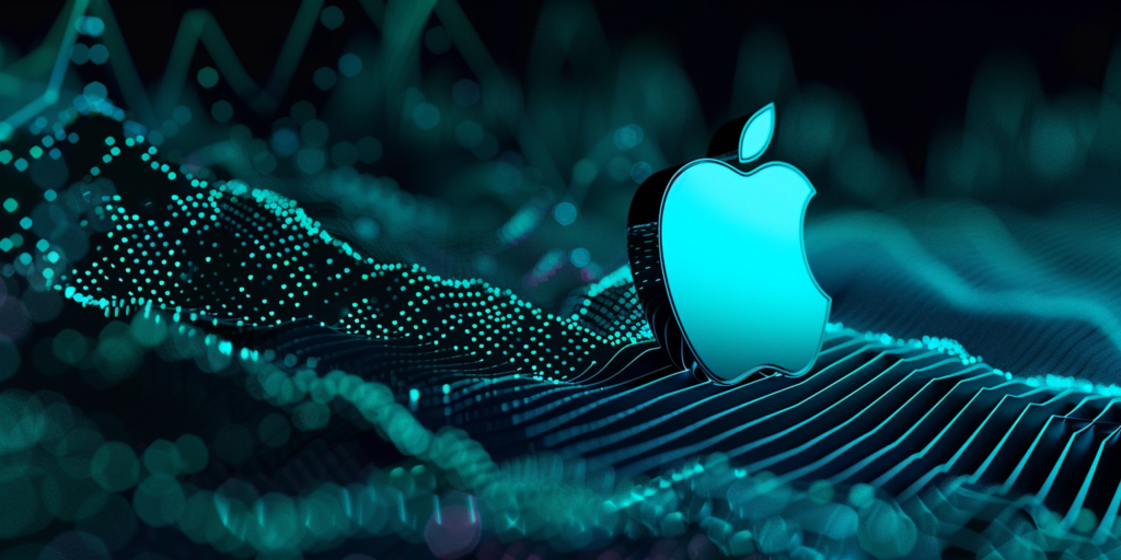 Trading CFDs in Stock Market. AAPL Stocks (Apple Inc) logo. 